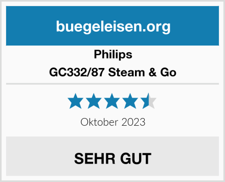 Philips GC332/87 Steam & Go Test