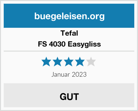 Tefal FS 4030 Easygliss Test