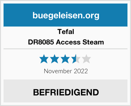 Tefal DR8085 Access Steam Test