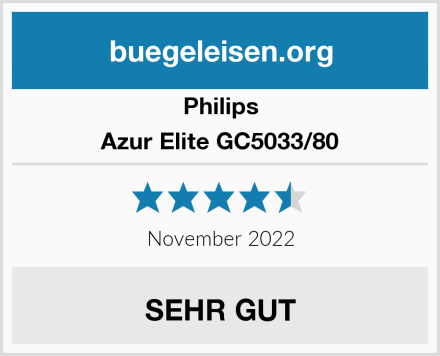 Philips Azur Elite GC5033/80 Test