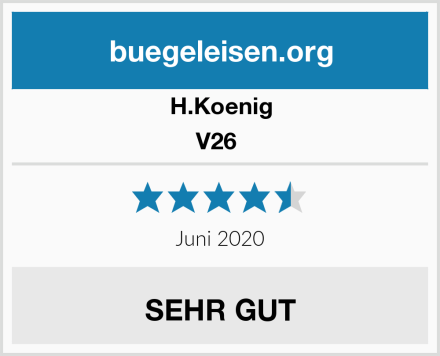 H.Koenig V26  Test
