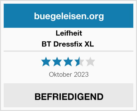 Leifheit BT Dressfix XL  Test
