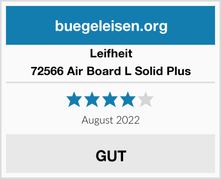 Leifheit 72566 Air Board L Solid Plus Test