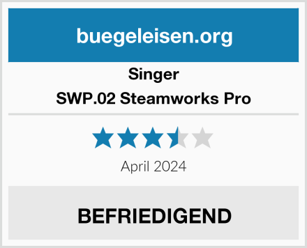 Singer SWP.02 Steamworks Pro Test
