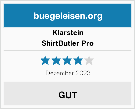 Klarstein ShirtButler Pro Test