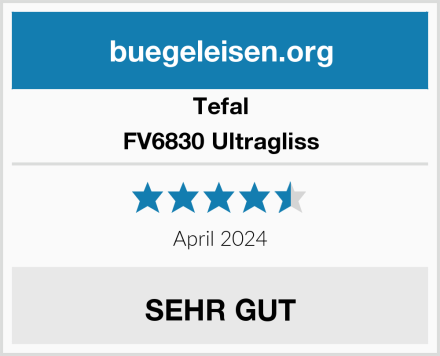 Tefal FV6830 Ultragliss Test